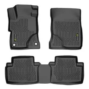 Fit For 2012-2015 Honda Civic Sedan All Weather TPE Floor Mats Protection Liners