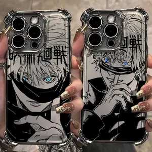 Jujutsu Kaisen Gojo Satoru Case For iPhone 17 16 15 14 13 12 11 X XS Pro Max Plus Air Samsung S21 S22 S23 S24 S25 - Top Fan's Phone Case Cover as Perfect Gift Get Ready for Halloween