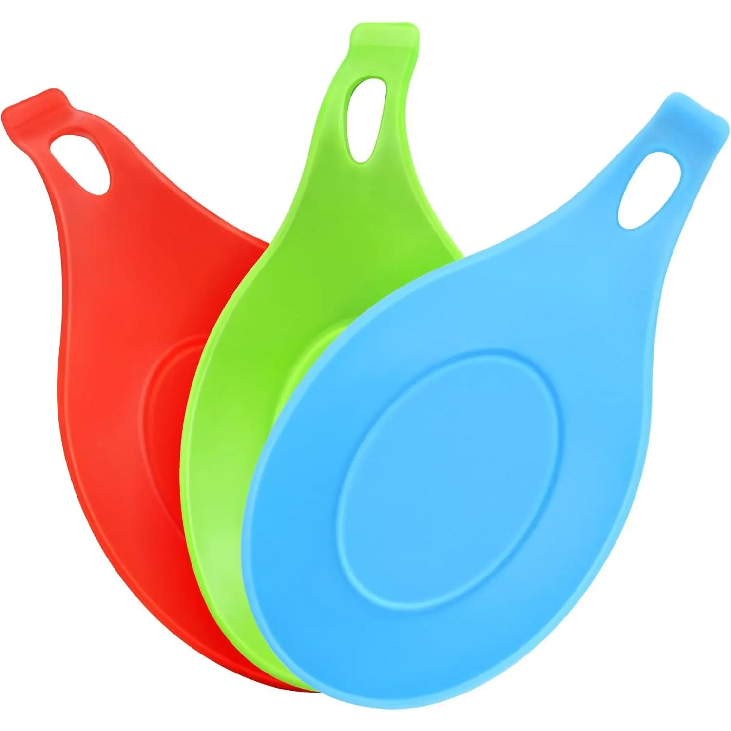 Silicone Spoon Rest for Stove Top  Holder Spoons Kitchen Counter Heat Resistant