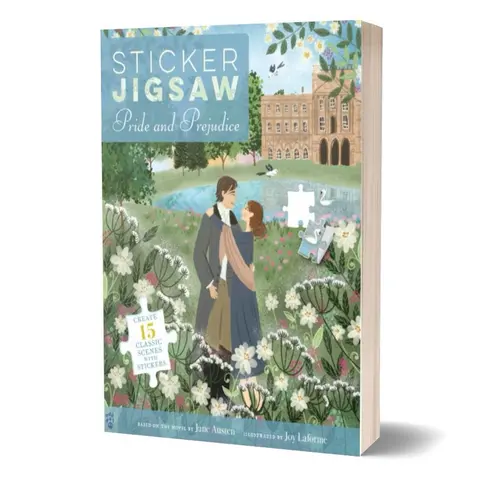 Sticker Jigsaw: Pride and Prejudice, illustrated by Joy LaForme (Paperback Sticker Book)