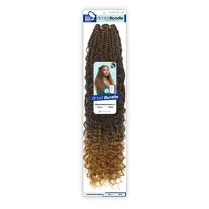 Eve Hair Weave Boho Box Braid Bundle 22"