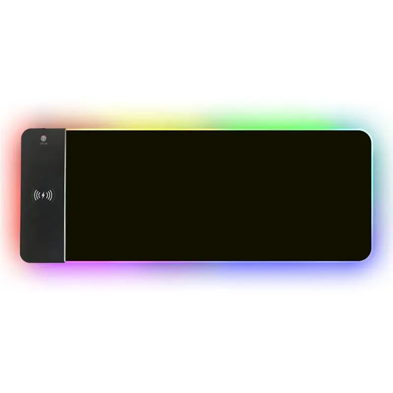XXL Gaming Mouse Pad with Magnetic Wireless Charging, RGB Black Mousepad Desk Mat with 15W Fast Charger, Waterproof Laptop Writing for Office, Home, Gaming Desktop Accessory  shopblackfriday Christmas 【blackfriday】