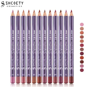 12 Color Lip Liner Set for Women, Creamy Smooth Matte Lip Pencils with Even Color Payoff, Long Lasting Smudge Resistant Formula, Easy to Apply and Blend, for Daily Wear, Party and Travel Use, Perfect for Independence Day Makeup Looks.