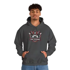 Lint Gaming Logo Hoodie | Esports Controller Emblem, LG Crest