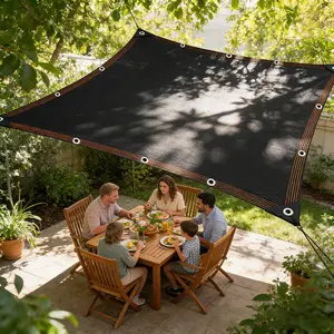 Shade Cloth for Garden,90% Mesh Tarp with Grommets Shade Cloth for Greenhouse,Patio,Vegetables,Plants Cover and Chicken Coops,Coffee Shade Net for Outdoor Garden