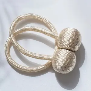 2pcs Curtain Tiebacks, Small and Elegant, Simple and Stylish, Easy to Use, Suitable for Various Curtains, Durable & Convenient, Interior Decoration Accessories, Window Decorations Supplies