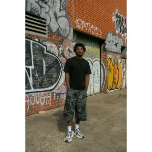 Ripstop Baggy Shorts