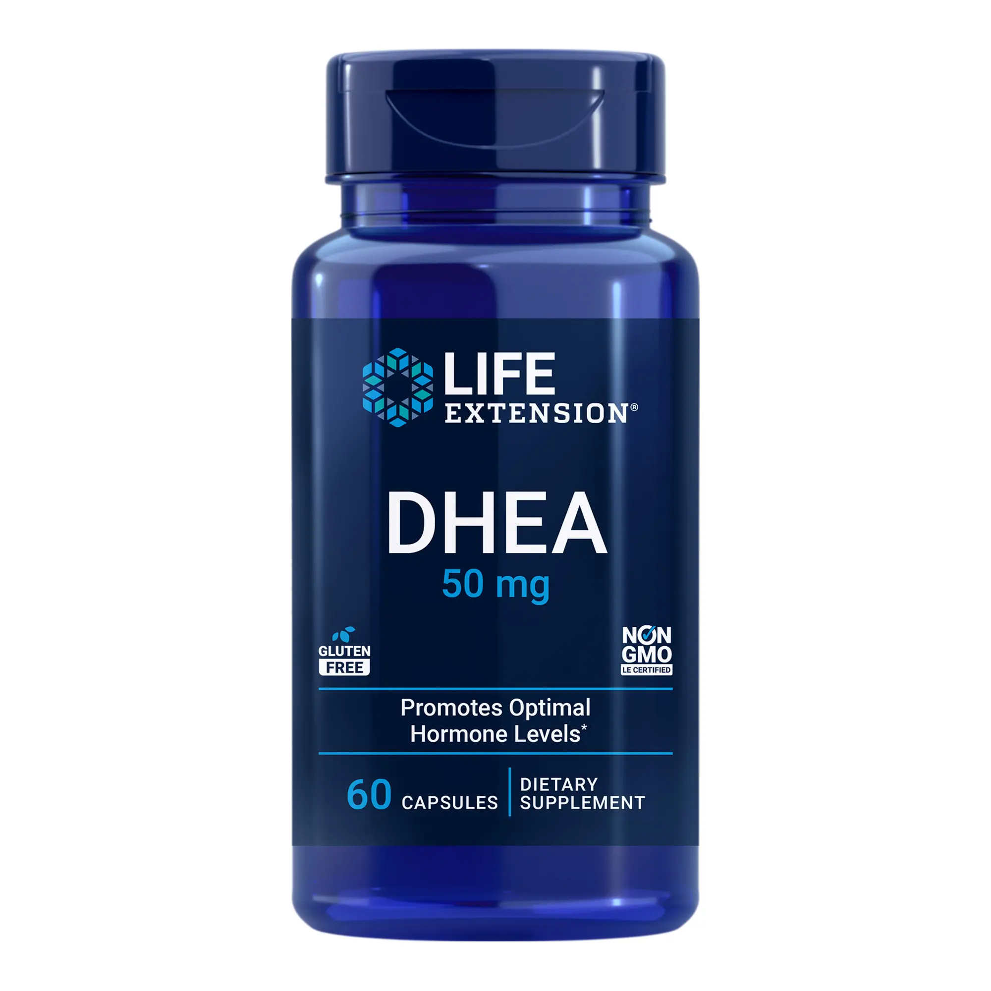 Life Extension DHEA 50 MG, 60 Capsules
