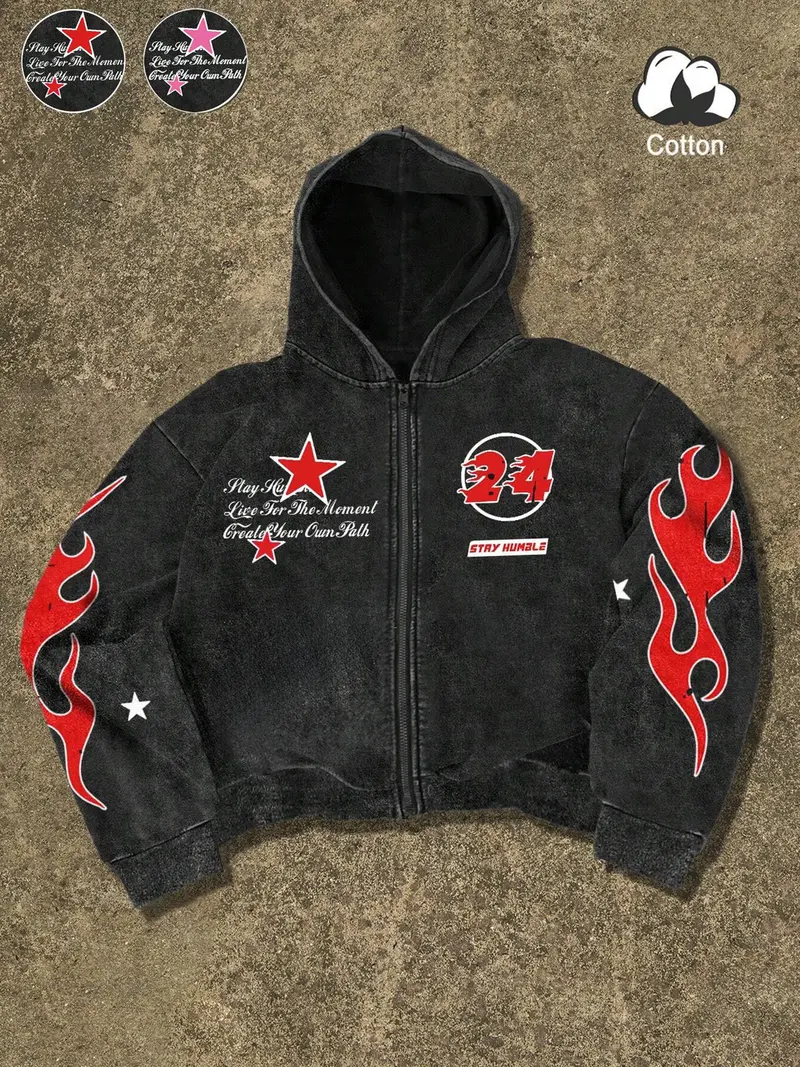 fire zip hoodies for men - TikTok Shop