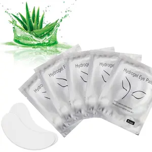 ✨ U-Shaped Eyelash Isolation Eye Pads｜50 Pairs – Under Eye Patches Lint-Free Hydrogel Eye Patches – Designed for Eyelash Extensions – Professional Beauty Tool for Lash Salons