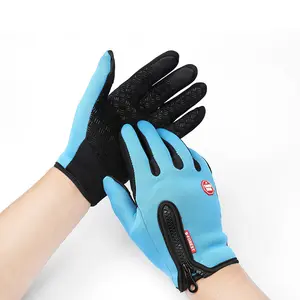 Waterproof Winter Touchscreen Gloves, Anti-Slip Fleece Riding Gloves for Motorcycle, Cycling & Outdoor Use
