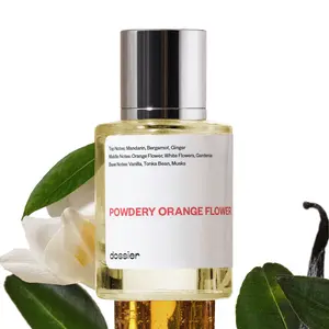 Powdery Orange Flower, Dossier, Women Perfume, Eau de Parfum, 50ml,  Mandarin, Bergamot, Ginger, Orange Flower, White Flowers, Vanilla