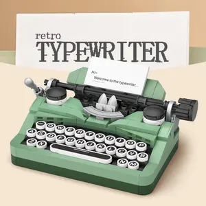 Retro Style Printer Design Building Block Toy, 223pcs/set Simulation Printer Model, Building Toys for Children & Adults