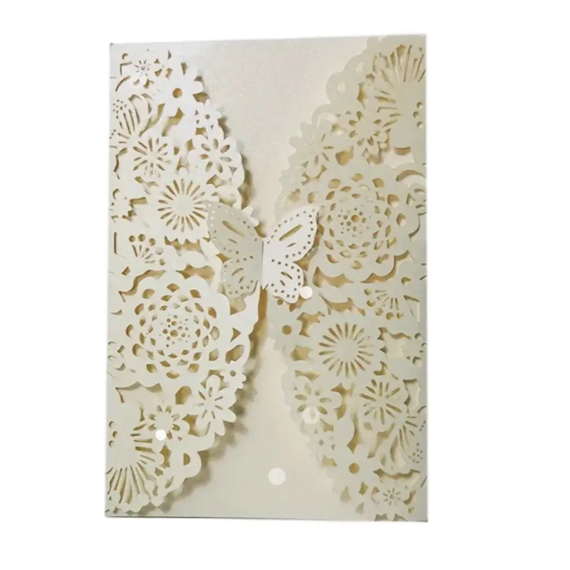 Personalized Invitation Cards Butterfly - Perfect for Any Occasion (envelope not included) pack of 25