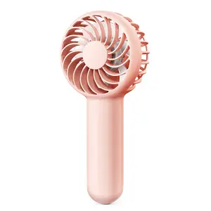 GAIATOP Mini Portable Fan, 3-Speed Powerful Handheld Fan, Cute 2000mAh Battery-Operated Design, Small Personal Fan, USB Rechargeable Makeup Eyelash Fan, Travel Essential for Women & Girls Fans   Valentine's Day gift