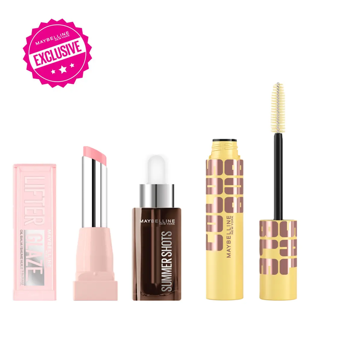 Effortless Pool Look, Lifter Glaze + Summer Shot Tanning Drops + Bubble Mascara