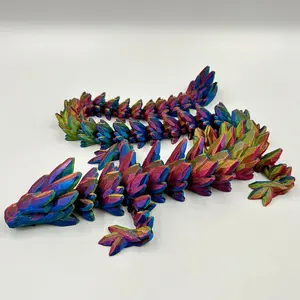 Large Gemstone Dragon - 3D Printed