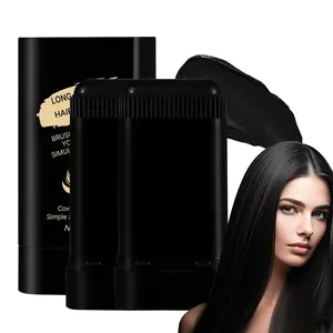 Safe and Convenient Comb Hair Dye Portable Hair Dye Comb For Gray Hair Coverage Waterproof and Sweat Proof 2 in 1 Instant Dye for Women Men BLACK Haircare