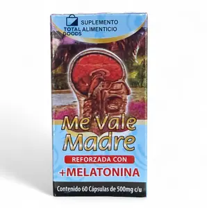 Me Vale Madre Reforzada Con Melatonina 60 Capsules