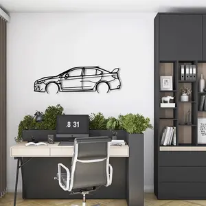 2015 Subaru WRX STI Wall Art | Car Gifts | Handmade Car Decor | Race Track | Personalized Wall Art | Garage Gifts | 3D Decor