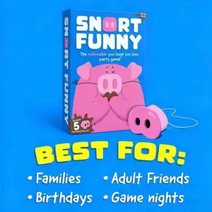 The Oinkcredible You Laugh You Lose Party Game - Laugh till the end and you lose