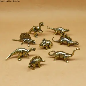Collector-Grade Dinosaur Ornaments: Featuring 3-, 5-, and 8-Piece Sets of Jurassic-Era Brass Dinosaur Models—Miniature, Vintage-Style Bronze Statuettes and Handcrafted Prehistoric Animal Sculptures—Perfect for Living Rooms and Bedrooms.