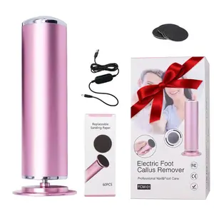 Electric Foot File, 1 Box Foot Dead Cell Remover, Professional Foot Care Device for Home & Travel, Gift