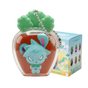 Alien Stage Rabbit Series Blind Box Carrot Keychain with Mini Figurine, Official Anime ALNST Bag Charm Merch