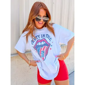 Party In The USA Graphic Top