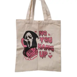 Ghost Face Scream Horror Tote Bag