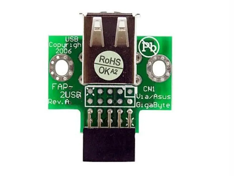 Startech 2 Port Usb Motherboard Header Adapter