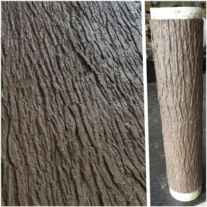 Artificial Tree Bark, 19.69x39.37 Inch Fake Bark for Columns,Walls, Floors, Tree Decoration for Pillars Pipes Decor,Cuttable Simulation Tree Bark