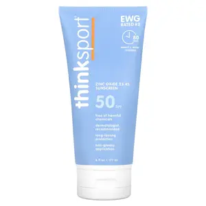 think Thinksport, Sunscreen, SPF 50, 6 fl oz (177 ml) | HSA/FSA Eligible