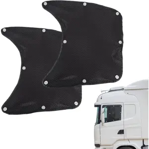 retractable side window shade for truck , 2pcs Car Window Sunshades for Privacy & Sun Protection, 23.6x21.5in Side Window Shades for Cars, Trucks & SUVs, Block UV Rays, Heat & Glare (Black) Automatic Retractable UV Sun Visor