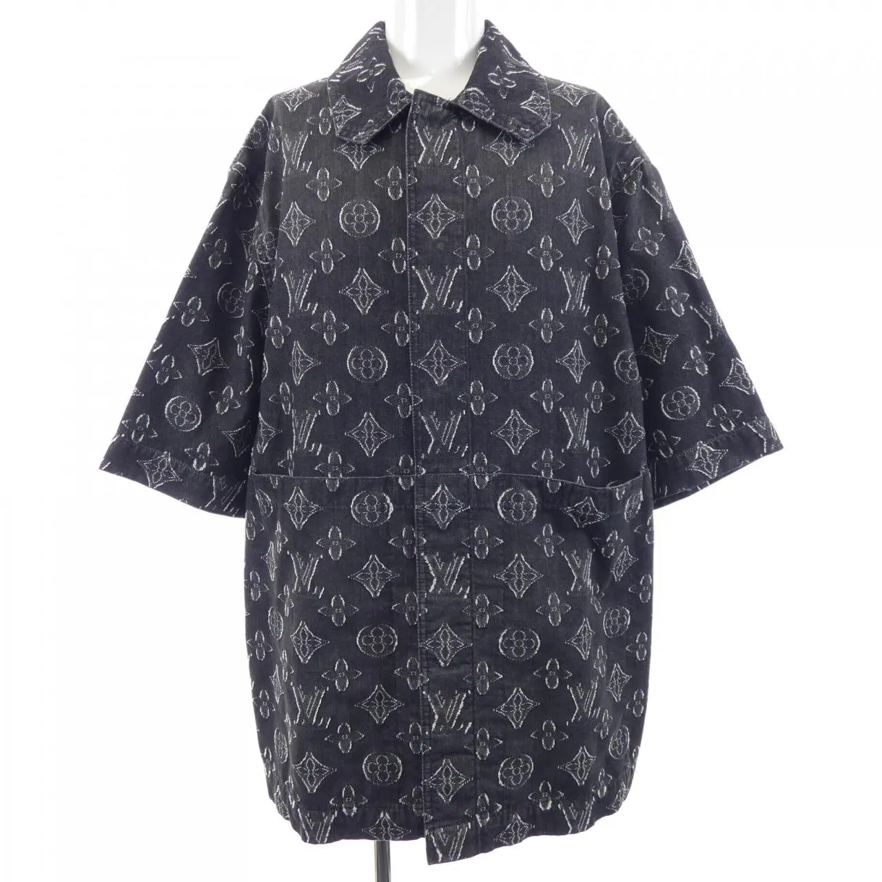 Pre-owned Louis Vuitton Cotton Small Leather Goods Monogram Short Sleeve Shirt