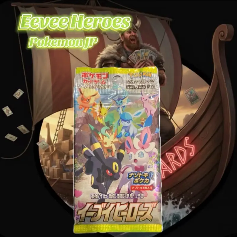 japanese eevee heroes booster box (PRE-ORDER December 2024) Pokemon Card Game Scarlet & Violet High-Class Terastal Festival EX offering a unique collection of items for fans of the franchise I Opened $180 Evolving Skies
