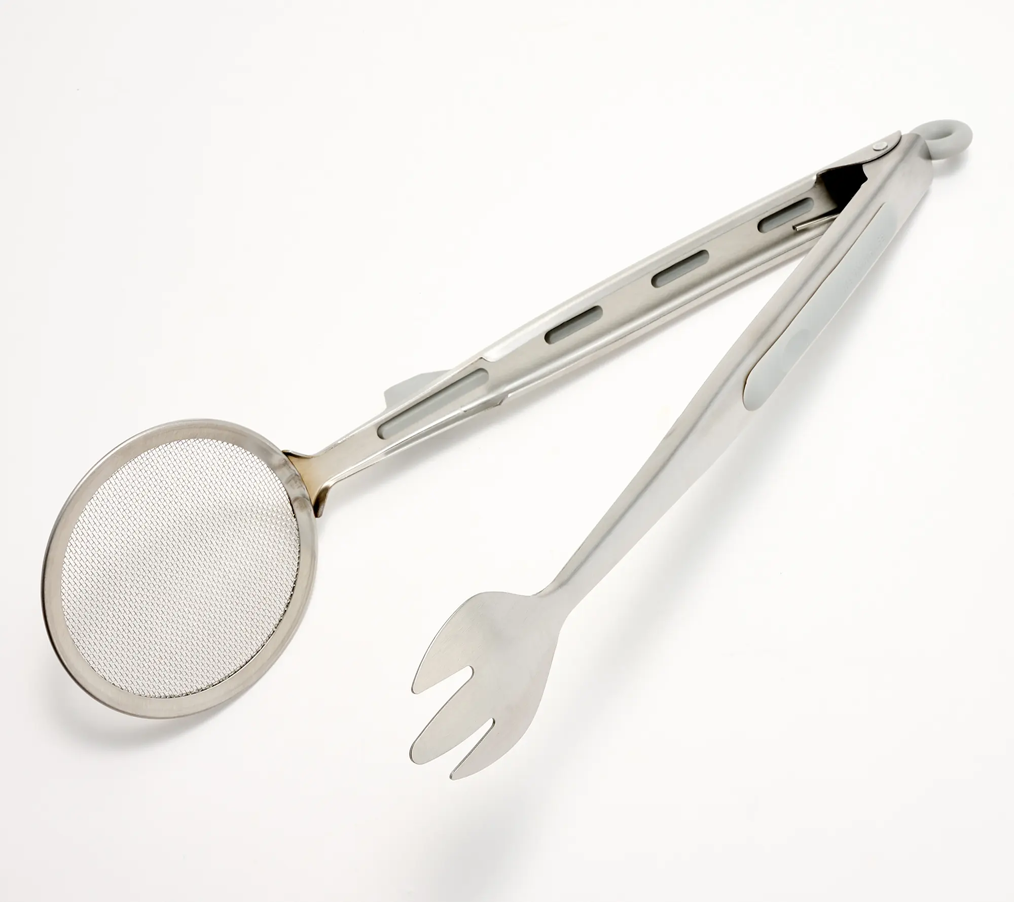 Henning Lee Set of 2 Multi Use Strainer Tongs