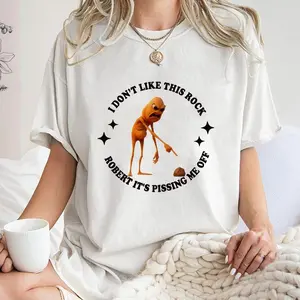 I Don’t Like This Rock Worm Shirt, Robert It’s Pissing Me Off Sweatshirt, Funny Marcus The Worm Meme Hoodie, Trending Unisex Tee Gift