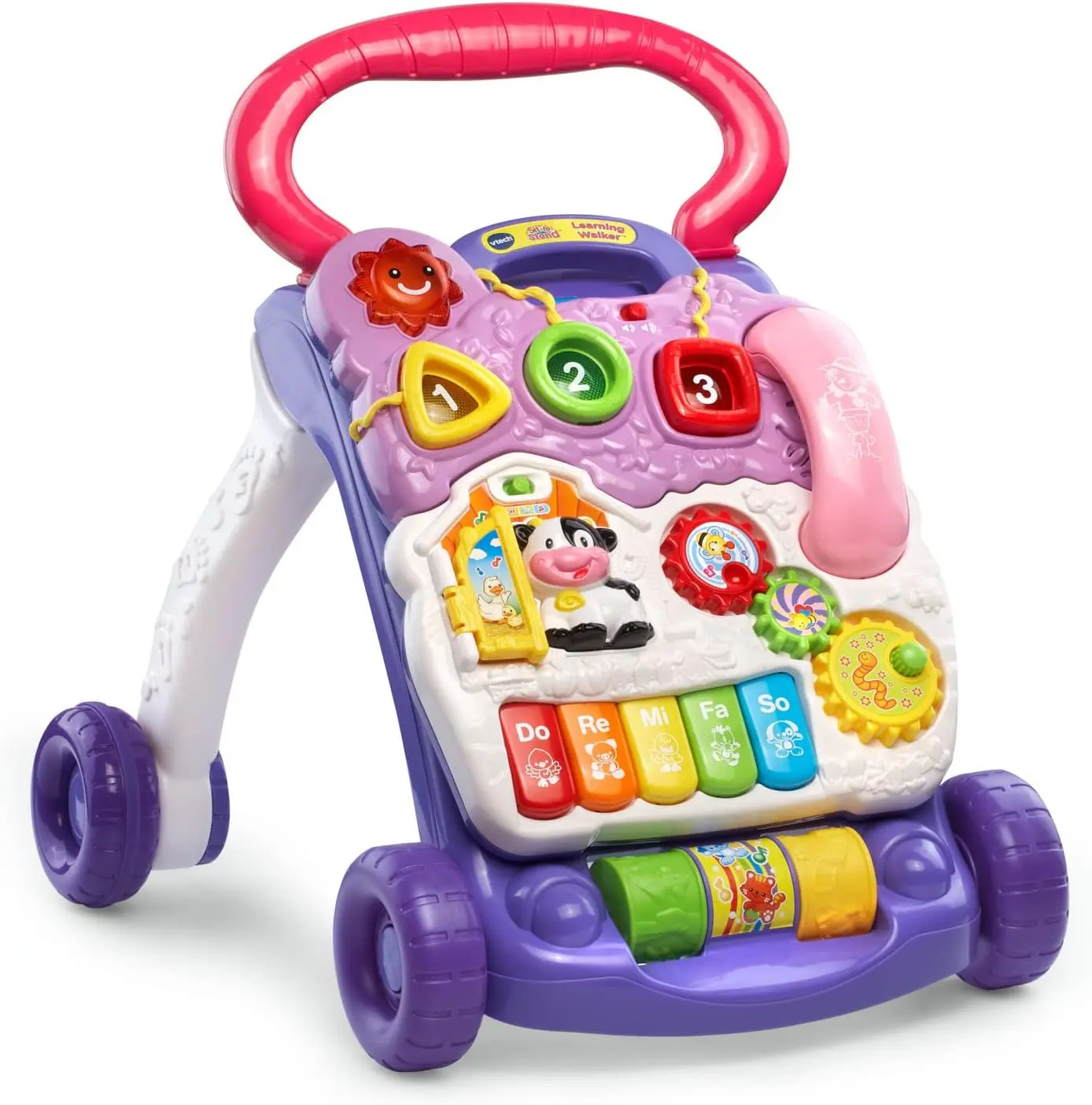 Sit-to-Stand Learning Walker (Frustration Free Packaging), Lavender