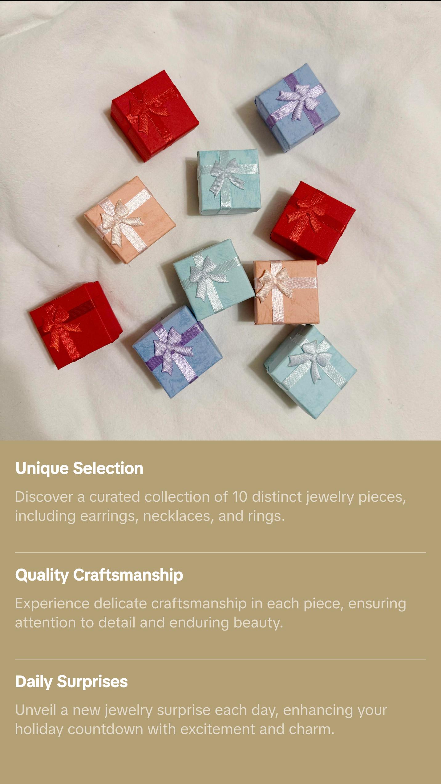 10 Day SwinCo Jewelry Advent Calendar