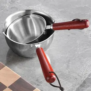 Stainless Steel  Oil Pan   Small Pot Cooking Butter Melting Pot [TS]