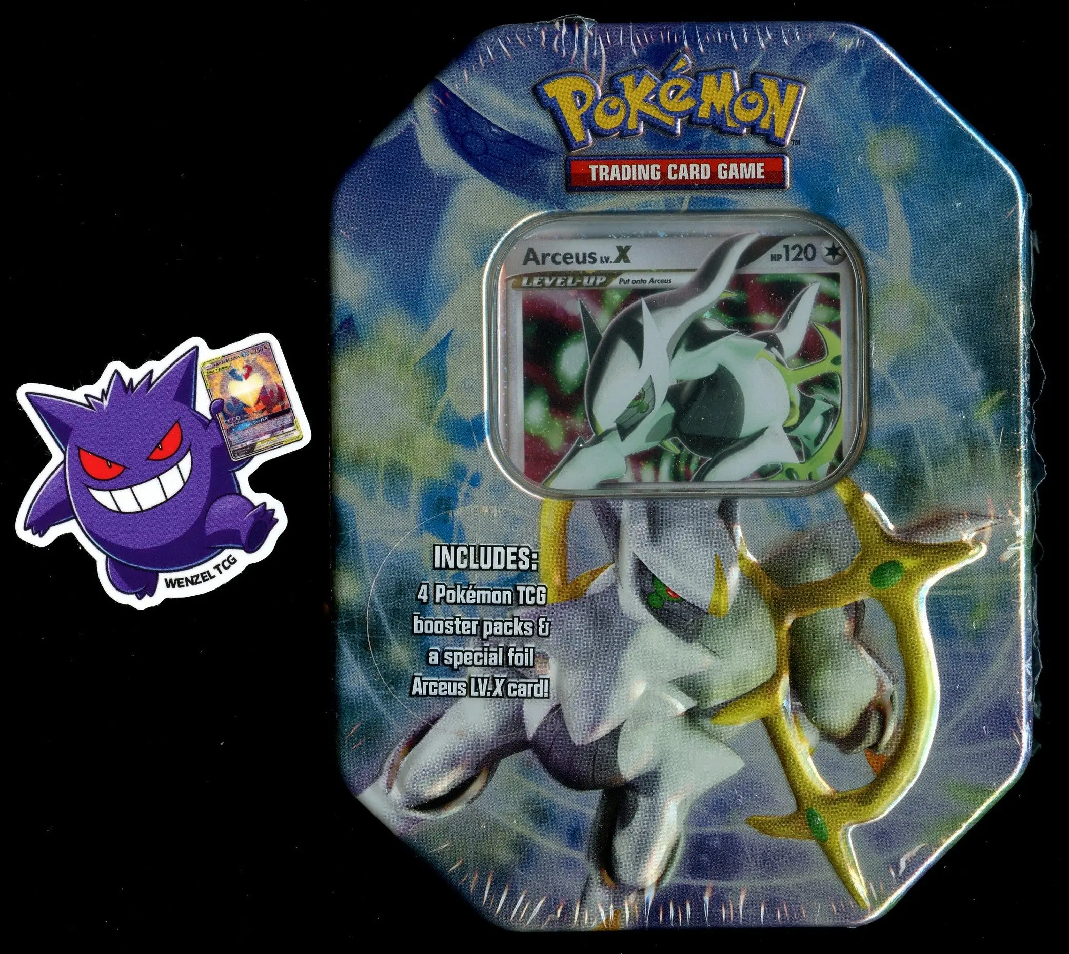 2009 Arceus Lv X Tin (Blue)