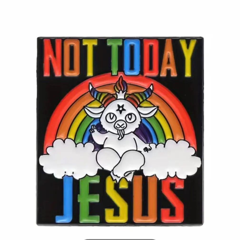 Funny enamel pin Funny enamel pin