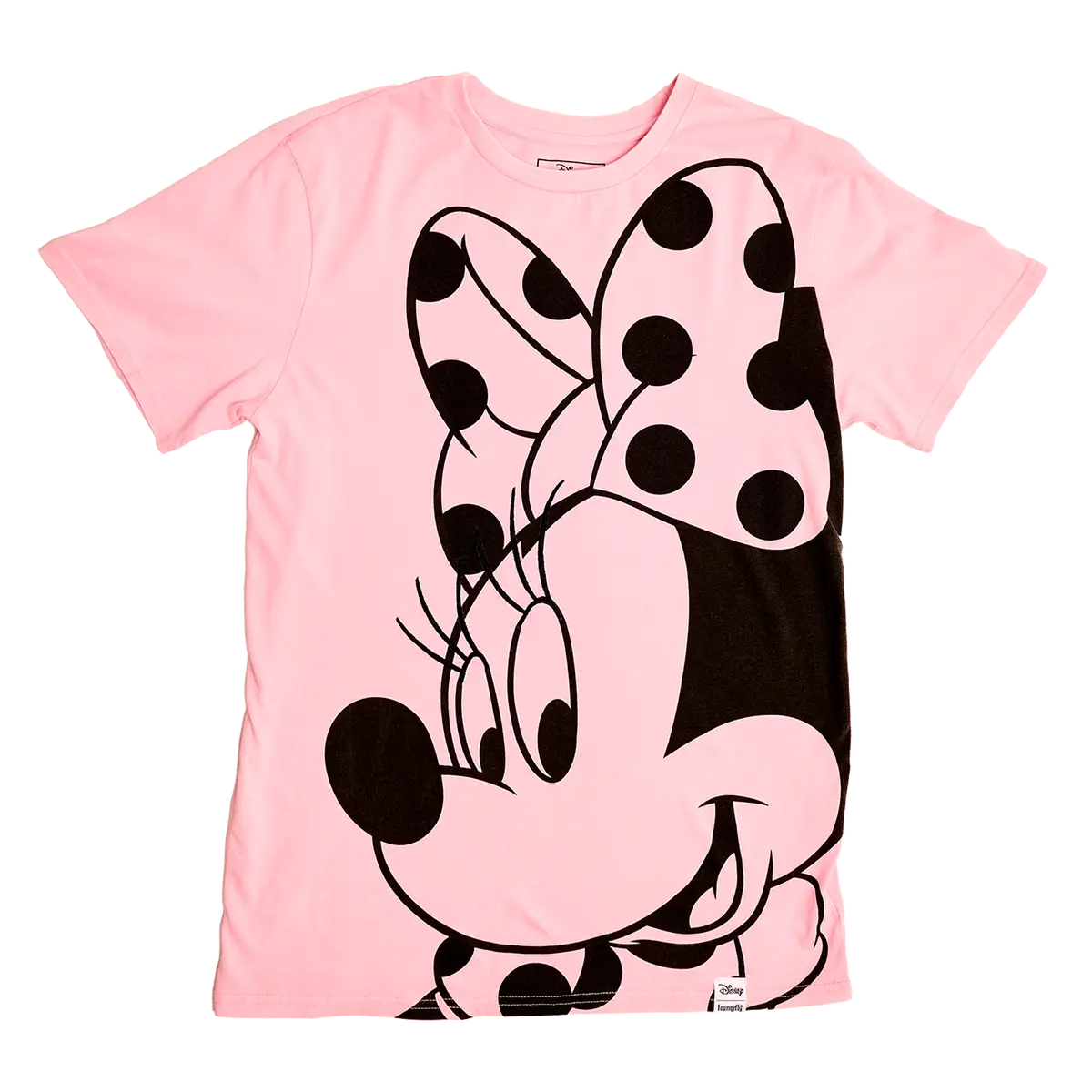 Minnie Rocks the Dots Floral Unisex Tee