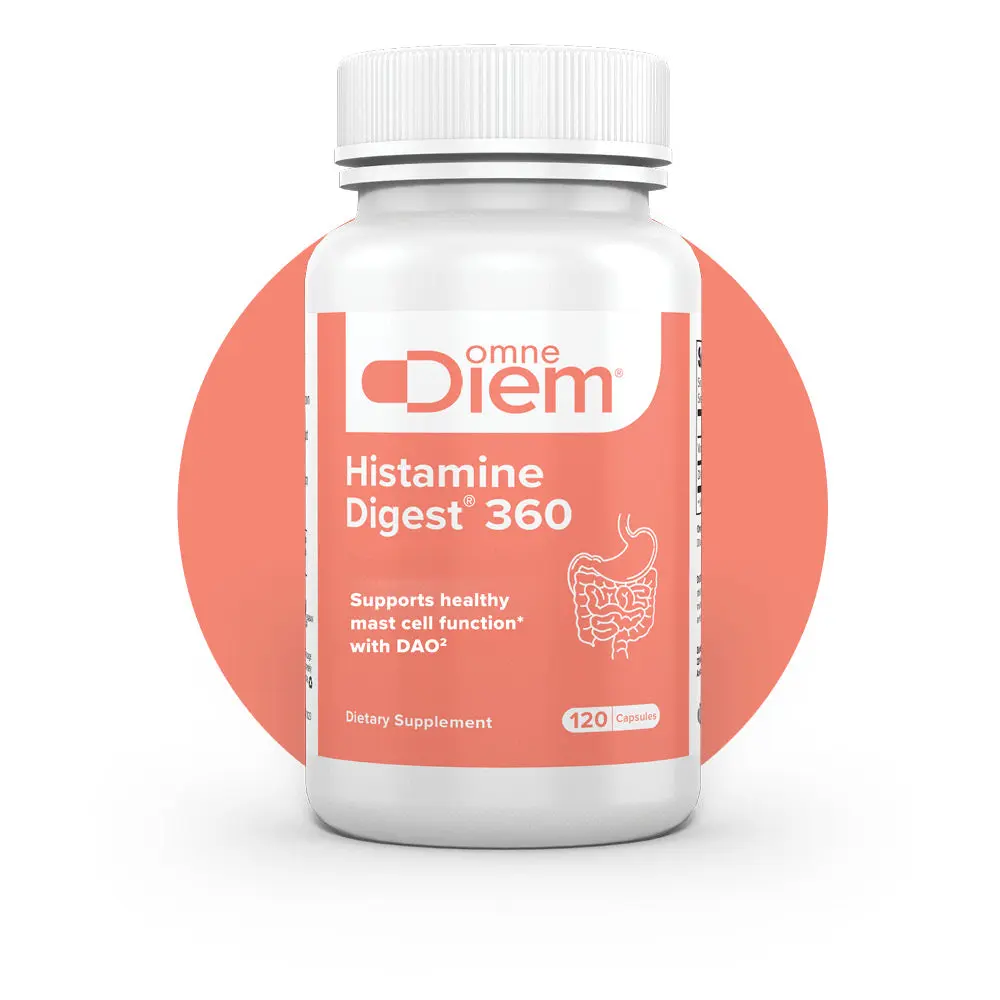 Histamine Digest 360 - Diamine Oxidase & Vitamin B6 120 DR Capsules CS