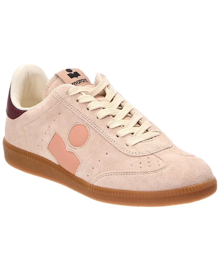 Isabel Marant Logo Suede Sneaker
