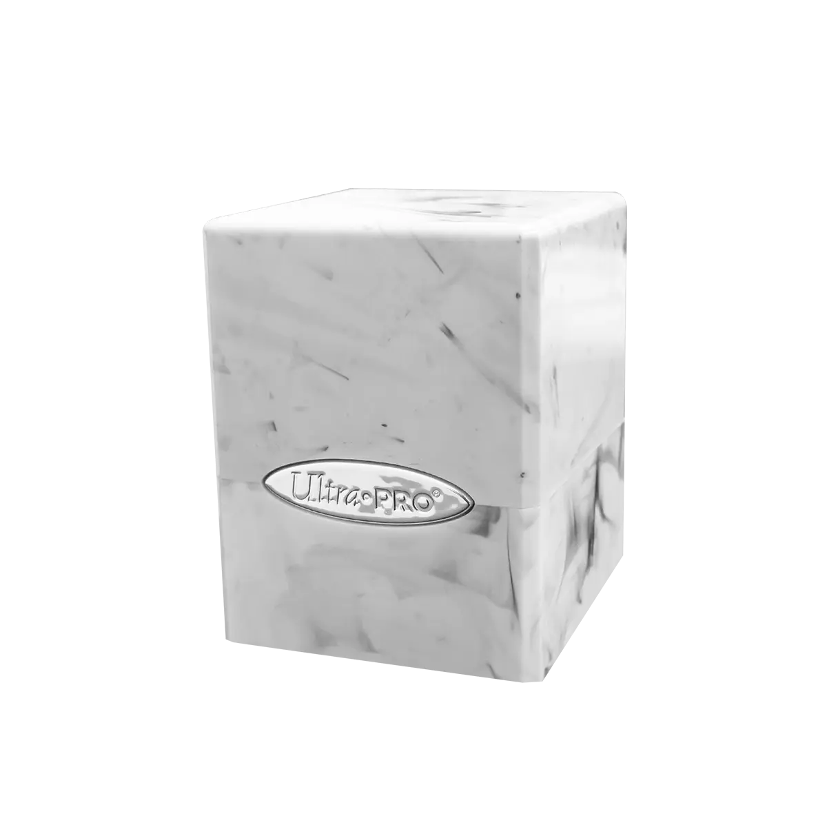 Marble SATIN® Cube - White / Black