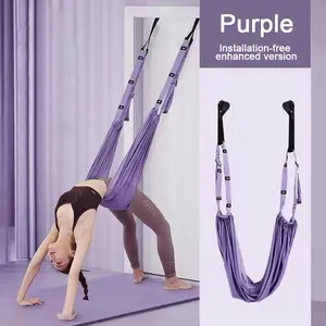 Yoga Stretching Rope - Premium Elastic Fitness Training Band for Home Gym Use, Improves Flexibility, Strengthens Muscles, and Enhances Posture - Perfect for Beginners and Professionals Alike