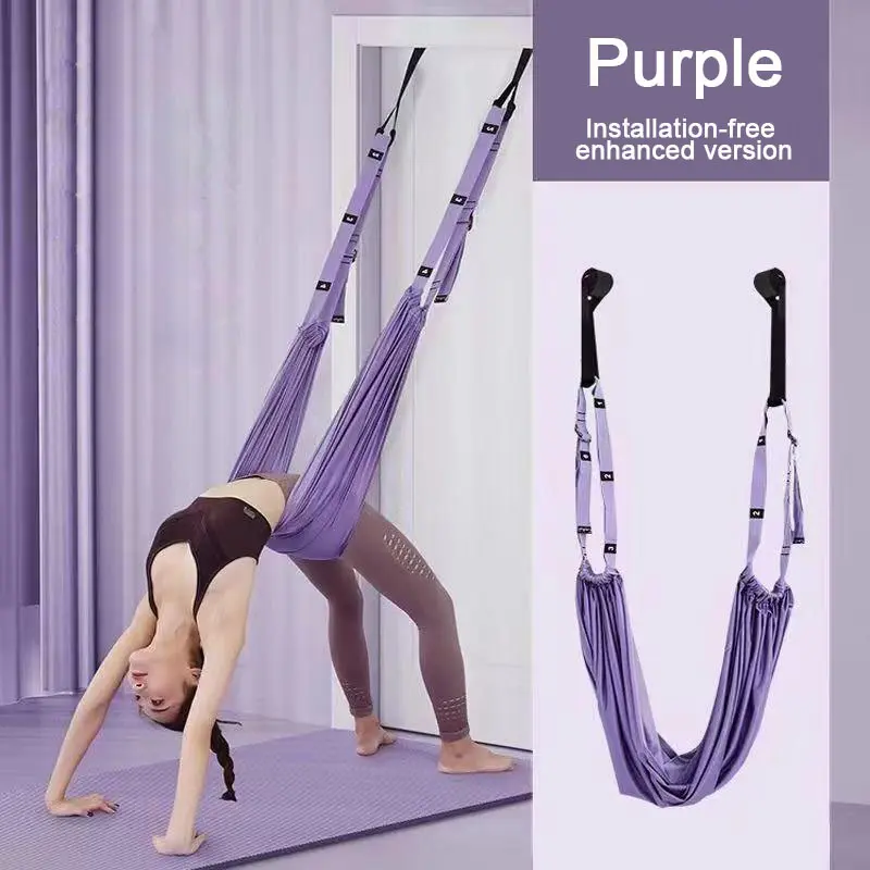‌Yoga Stretch Band - Home Fitness Tool for Flexibility & Strength - Suitable for All Levels‌