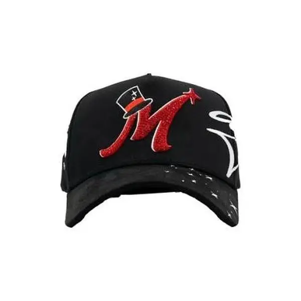 Mago Thirty One Red Hat G5 - Red glitter logo